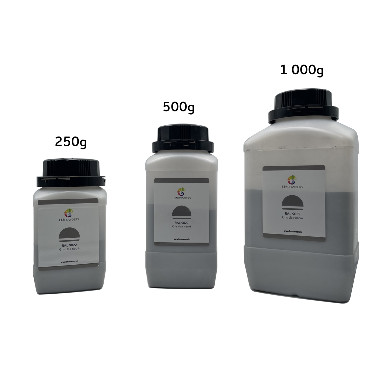 RAL 9022 : Gris clair nacré